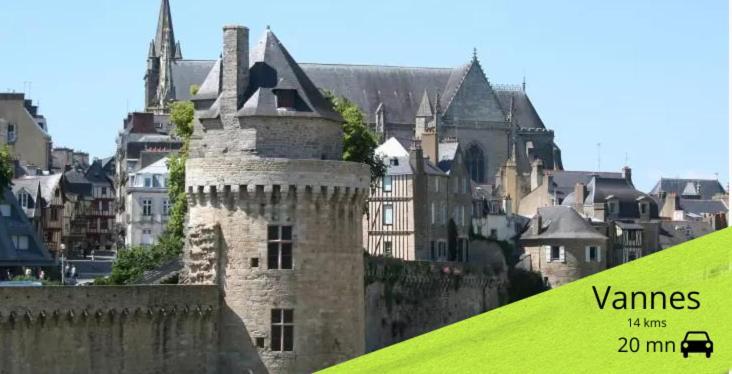 Ty Gavrinis - T2- Centre Bourg - 100M De La Mer Larmor-Baden Exterior foto